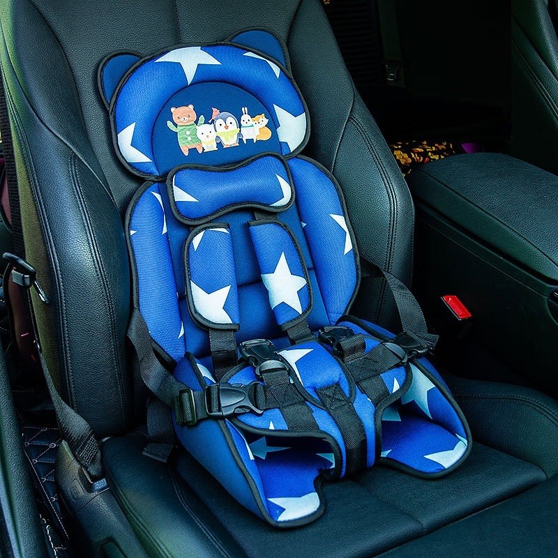 3-in-1 Baby Car Safety & Dining Seat – Foldable & Washable Design