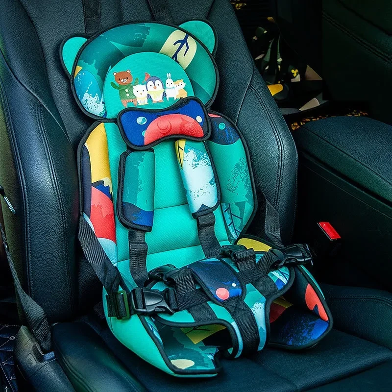 3-in-1 Baby Car Safety & Dining Seat – Foldable & Washable Design