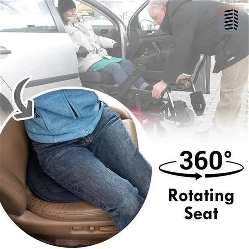 360° Rotating Seat Cushion for Car, Office & Home – Comfort for All