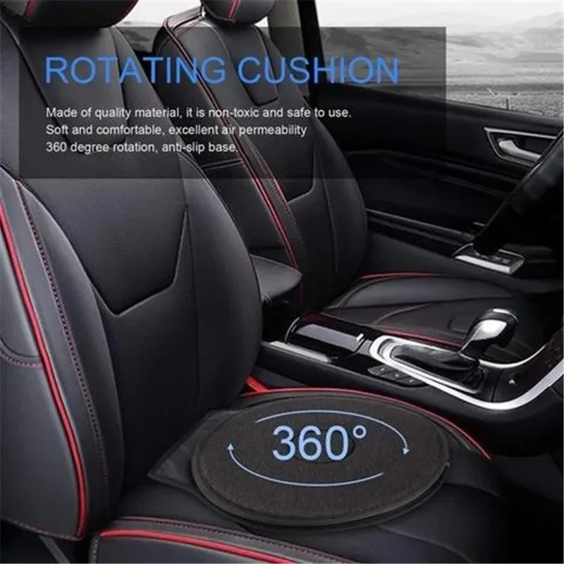 360° Rotating Seat Cushion for Car, Office & Home – Comfort for All