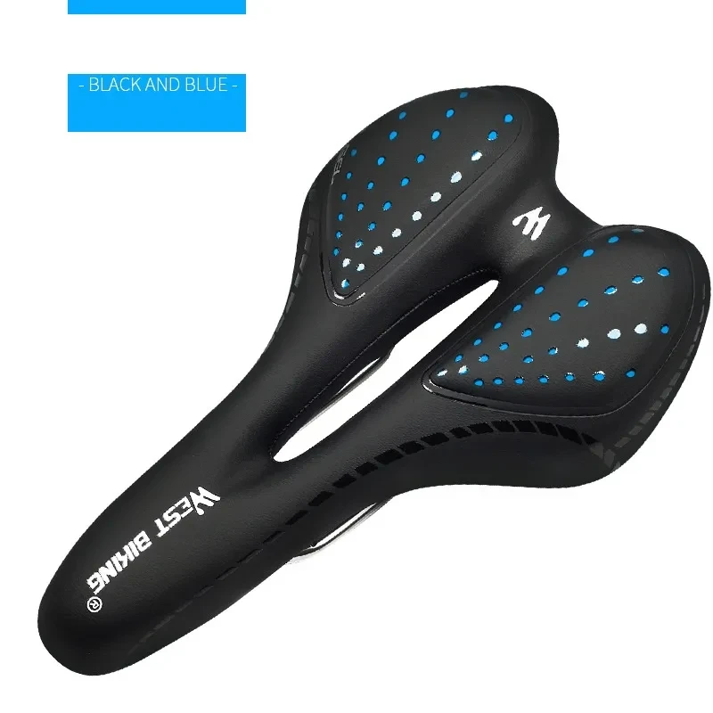 Silicone Padded Bike Seat Cushion – Soft, Shockproof & Reflective