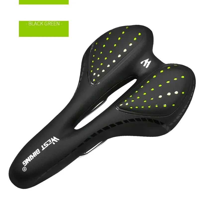 Silicone Padded Bike Seat Cushion – Soft, Shockproof & Reflective