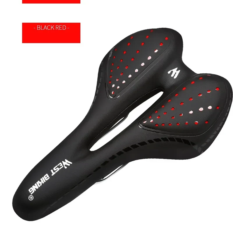 Silicone Padded Bike Seat Cushion – Soft, Shockproof & Reflective