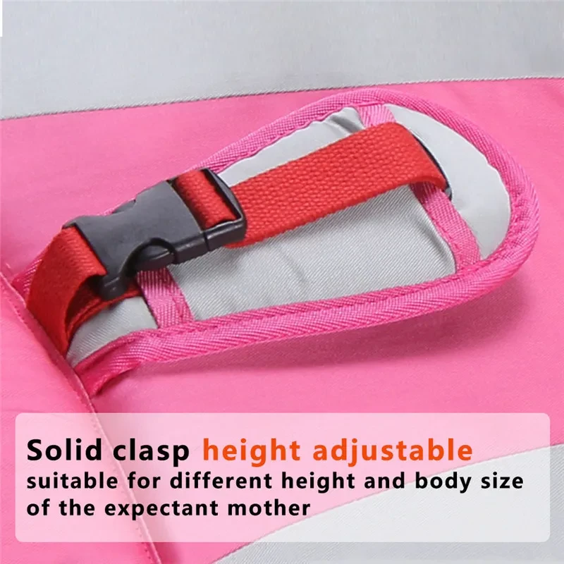 Maternity Car Seat Pad – Cushioned Belt Cover with Clip
