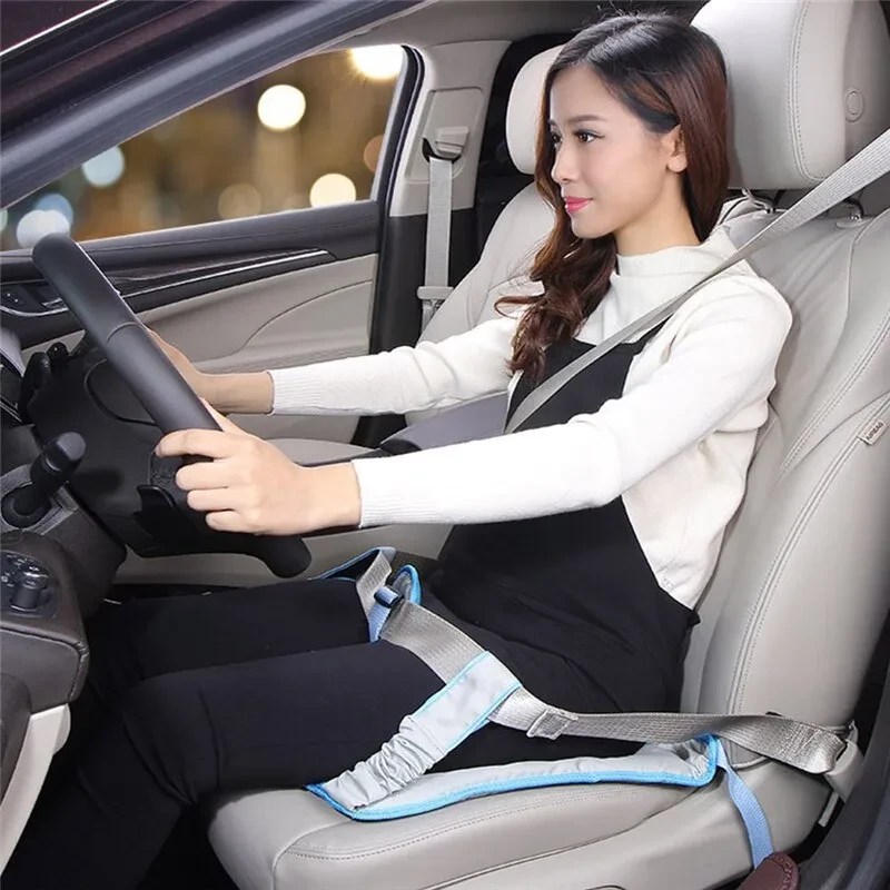 Maternity Car Seat Pad – Cushioned Belt Cover with Clip