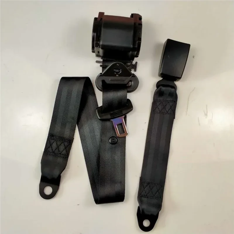 3-Point Retractable Seat Belt Kit – Adjustable Car Safety Harness