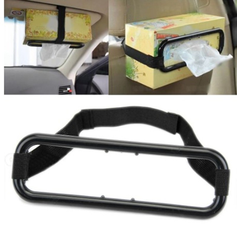 Car Sun Visor Tissue Holder – Compact Seat Back Box Cover