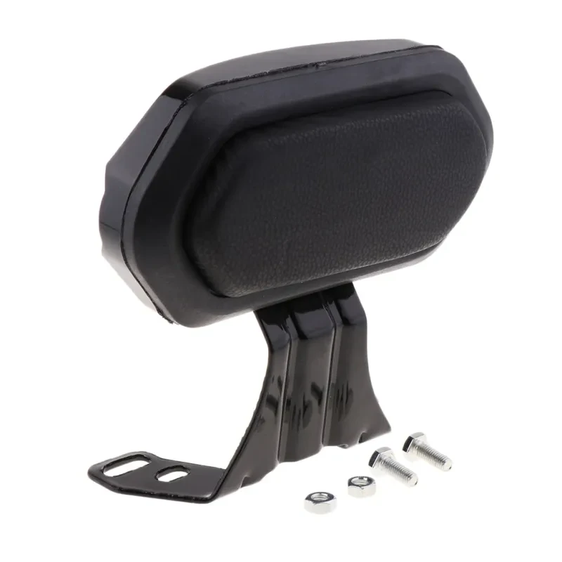 Universal Scooter Backrest – Passenger Seat Support with Metal Frame