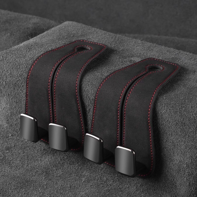 Hidden Car Seat Back Hooks – Flip Storage Holders with Cartoon Charm