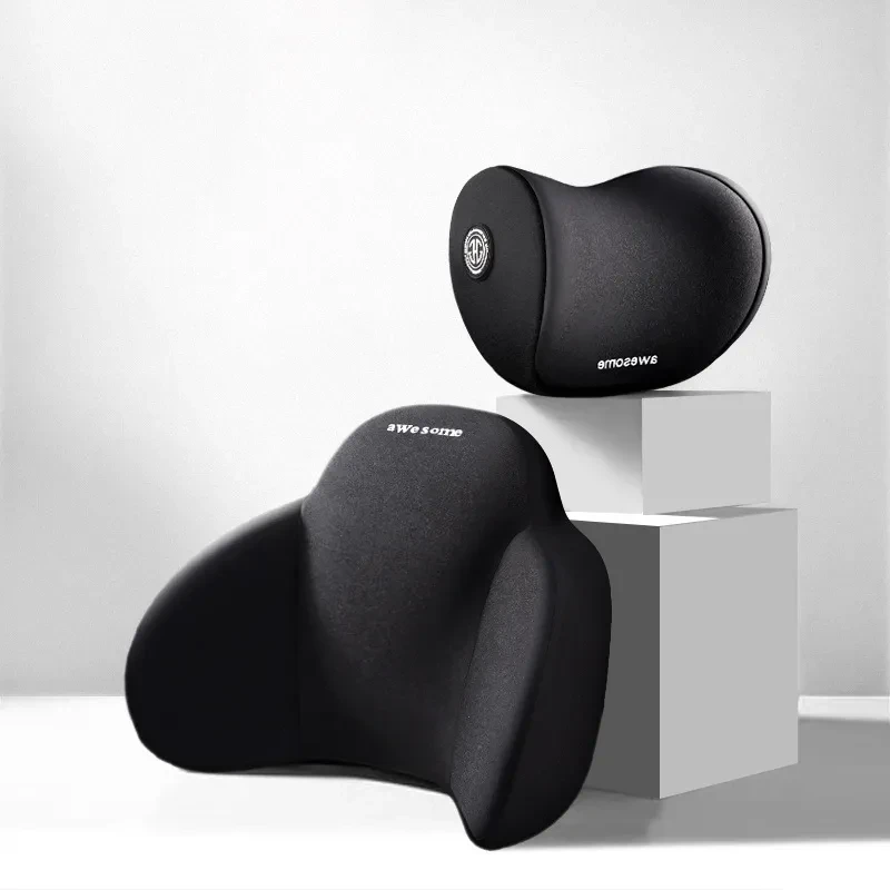 Sothuba Car Headrest & Lumbar Support Set β Memory Foam Back Kit
