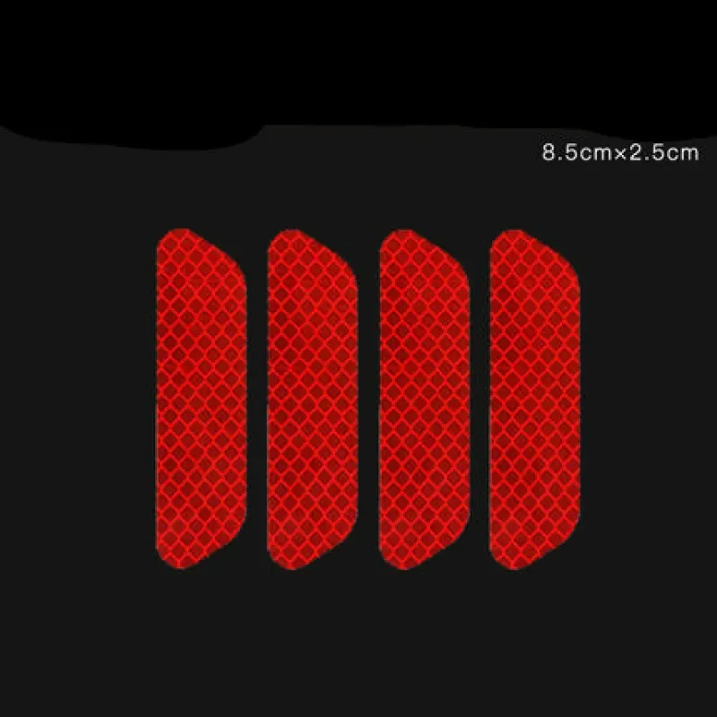 SUQI Reflective Car Safety Stickers – PET Warning Decals