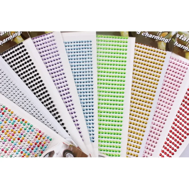Car Rhinestone Drill Sticker – Acrylic Decorative Body Decal