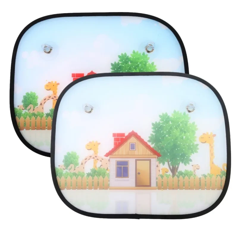 Universal Baby Car Sunshades – UV Blocking Window Mesh