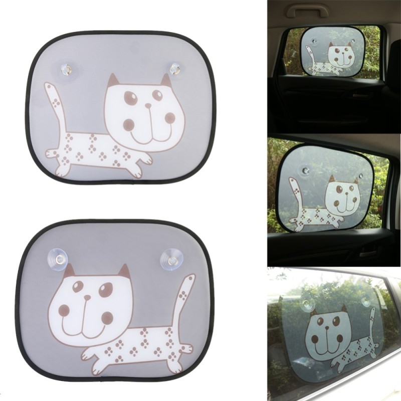 Universal Baby Car Sunshades – UV Blocking Window Mesh