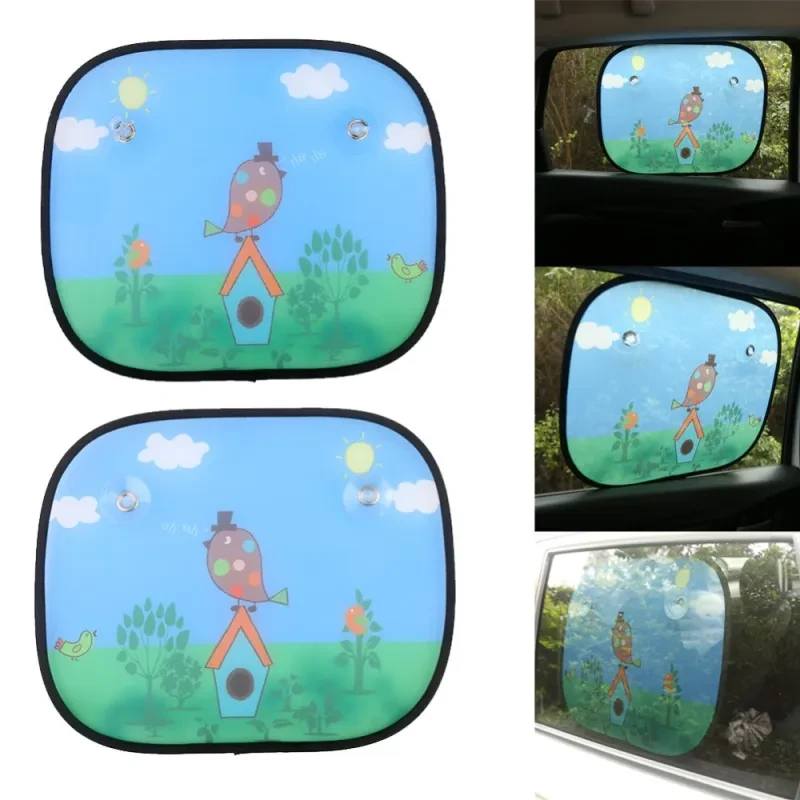 Universal Baby Car Sunshades – UV Blocking Window Mesh