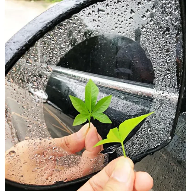 Rearview Mirror Waterproof Anti-Fog Film – PET Safety Film 2pcs