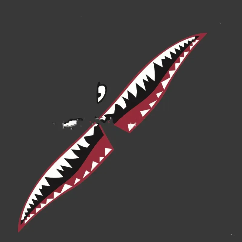 Shark Car Body Sticker – Creative PVC Outdoor Decal (Model A/B)