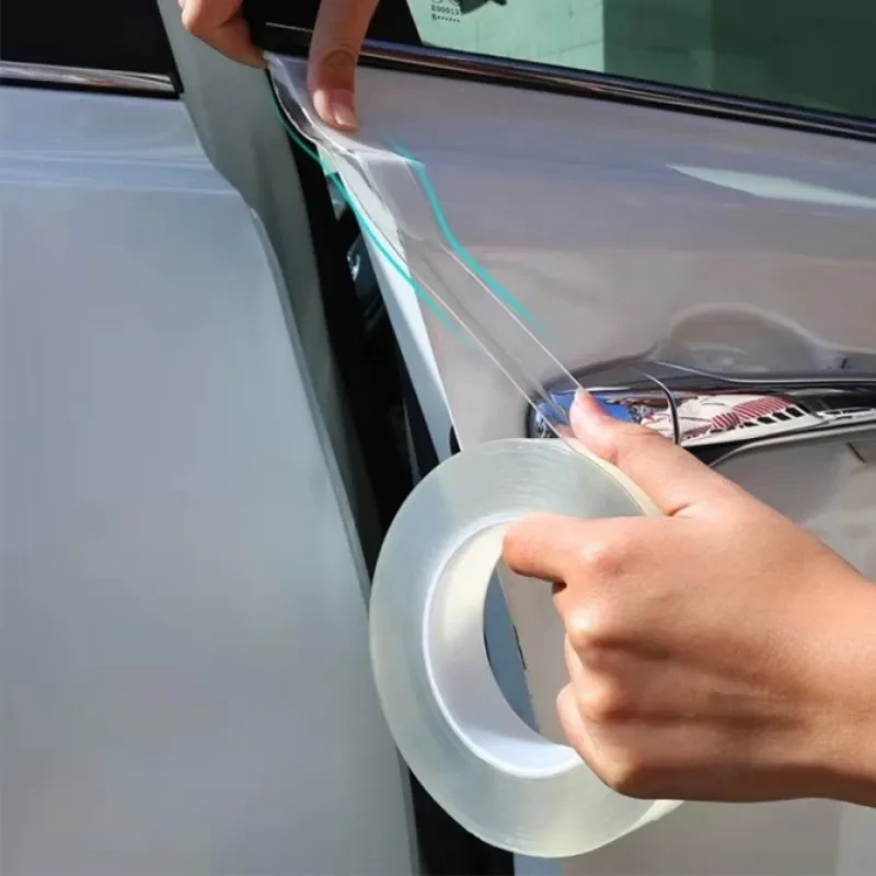 Nano Car Door Sill Protector – Transparent Anti-Scratch Tape 3M/10M