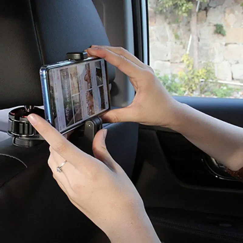 SnapHook 360° Car Hanger – Phone Mount & Organizer for Backseat