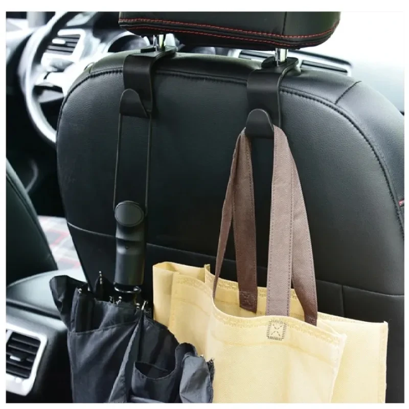 Universal Car Seat Back Hook – 4PCS Hanger Set for Bag & Storage