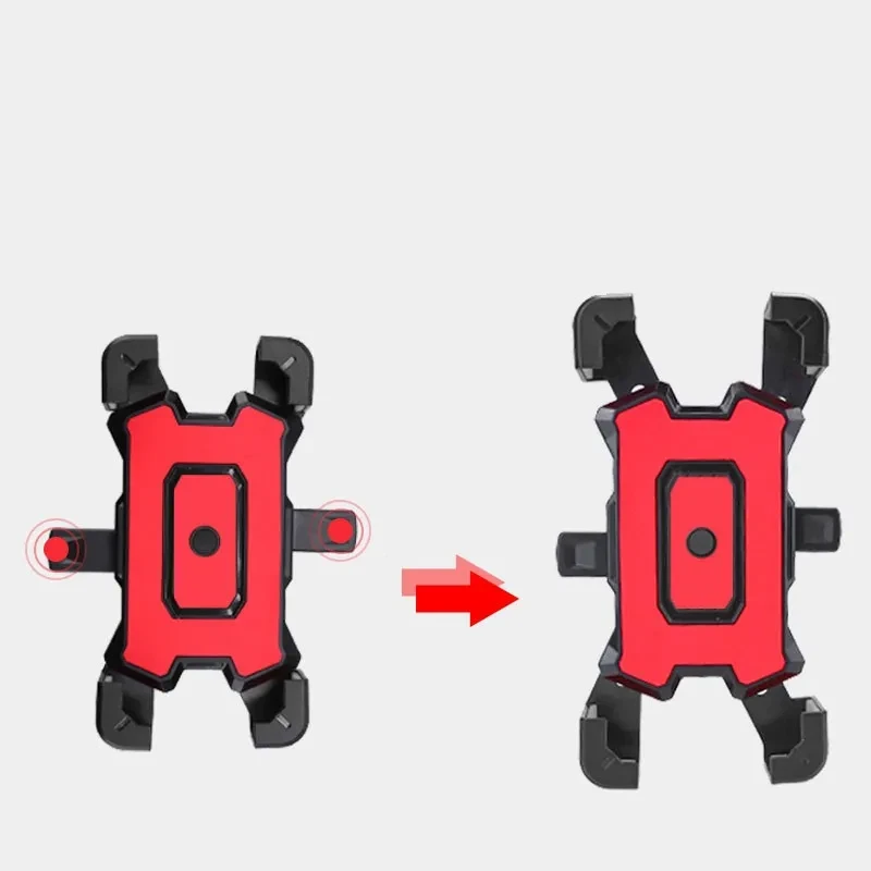 Shockproof Bike & Motorbike Phone Holder – Handlebar/Mirror Mount