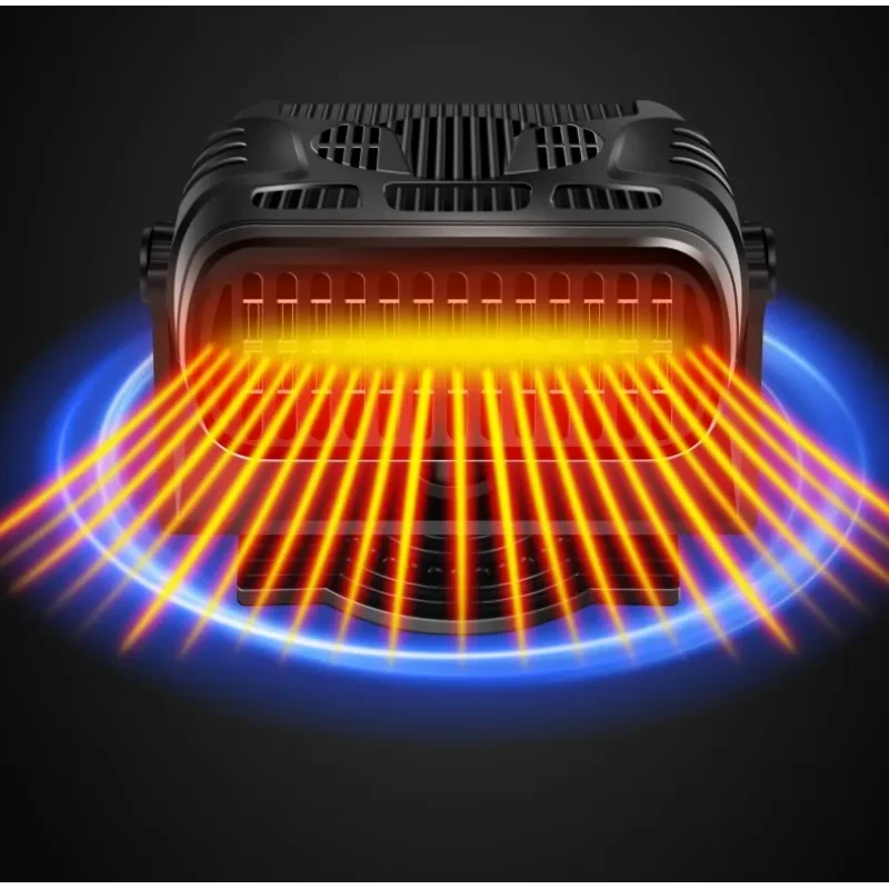 NAMUNY 24V Car Heater Fan – Defroster, Demister & Cooler 200W