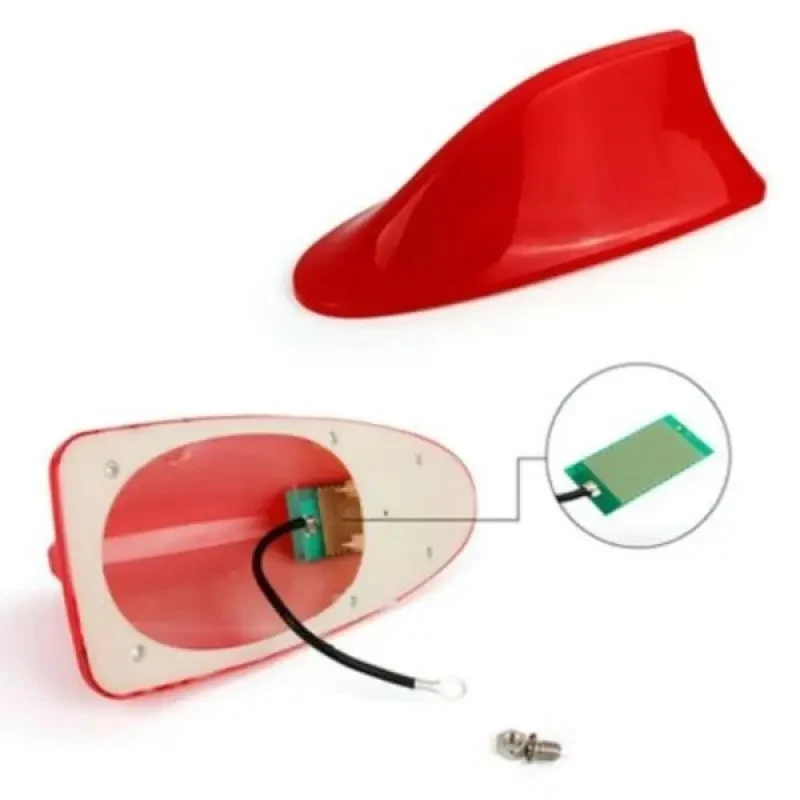 Universal Car Shark Fin Antenna – Stylish FM/AM Signal Booster