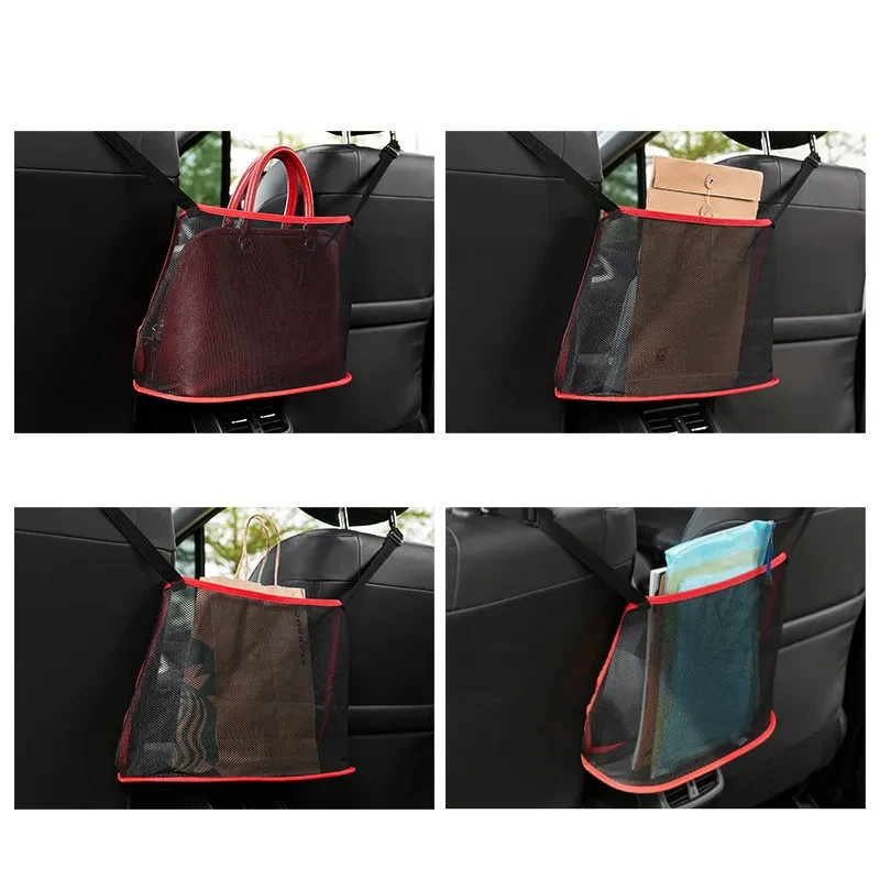 Car Net Pocket Handbag Holder β Seat Storage Organizer Mesh Bag