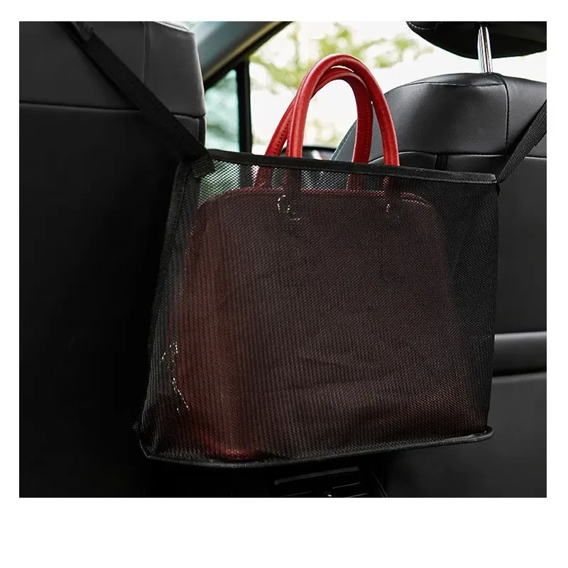 Car Net Pocket Handbag Holder β Seat Storage Organizer Mesh Bag
