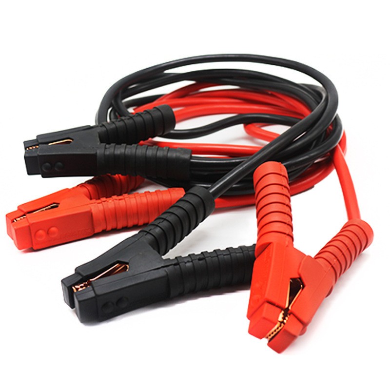 LUNDA 2.5M Jumper Battery Cables – 500AMP/1000AMP Heavy-Duty Clamps