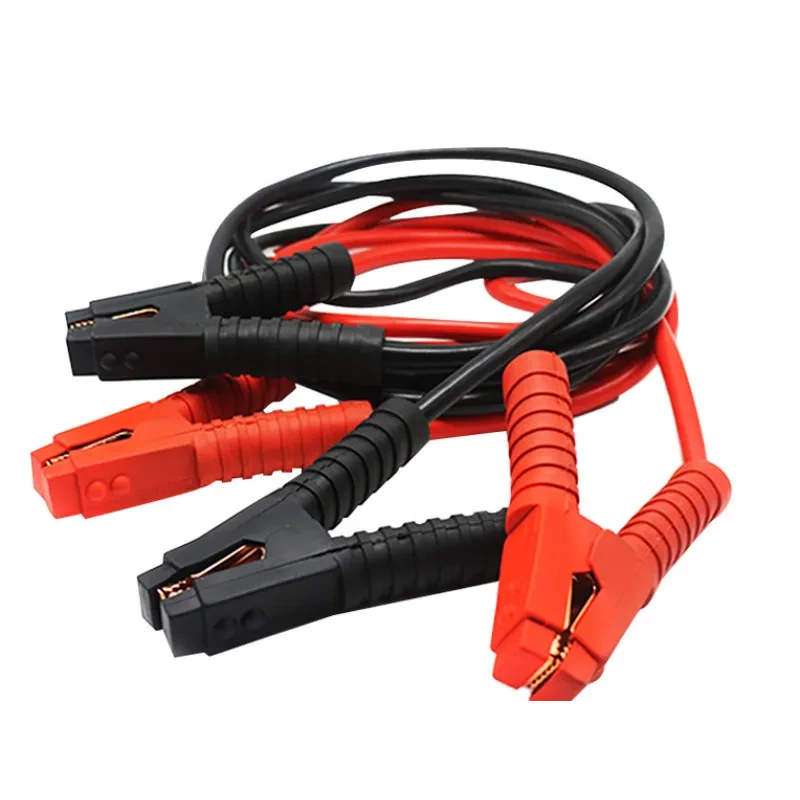LUNDA 2.5M Jumper Battery Cables – 500AMP/1000AMP Heavy-Duty Clamps