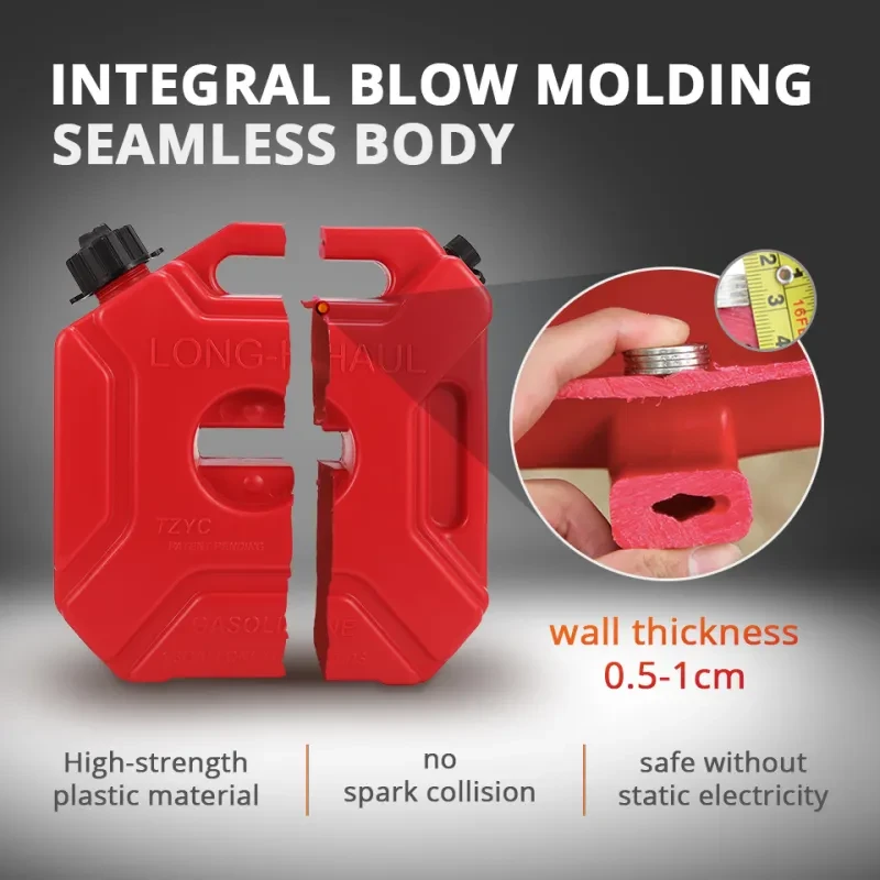 NANZU 3L/5L Fuel Tank β Lockable Gasoline Container for Vehicles