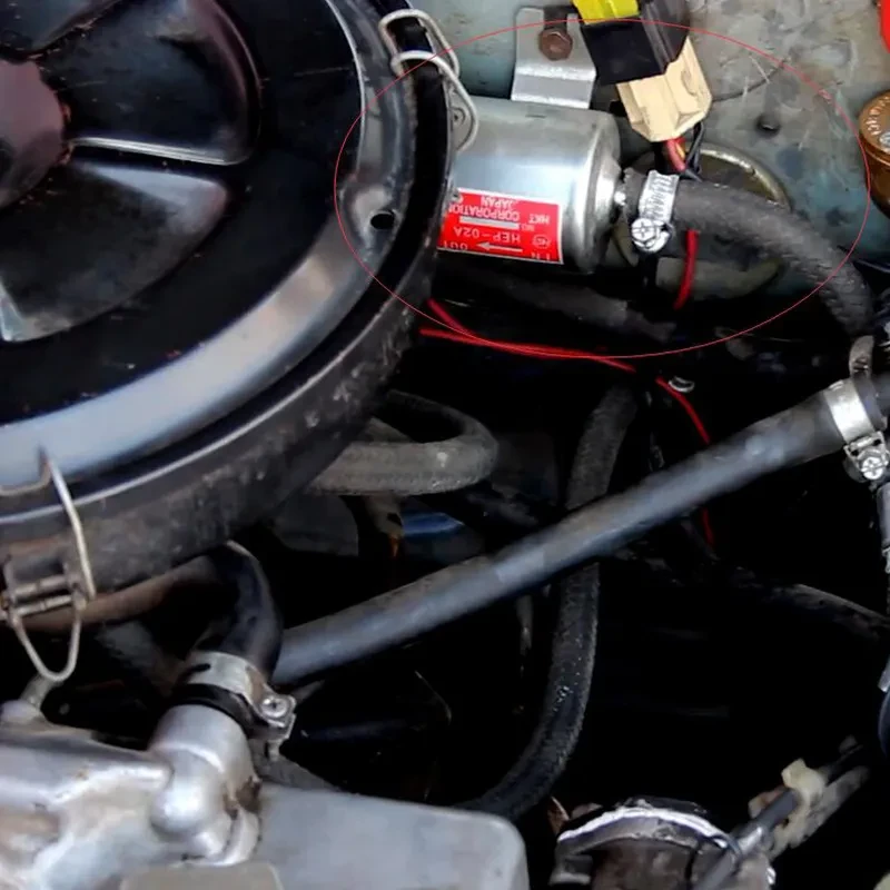 Universal Electric Fuel Pump HEP-02A 12V for Petrol & Diesel