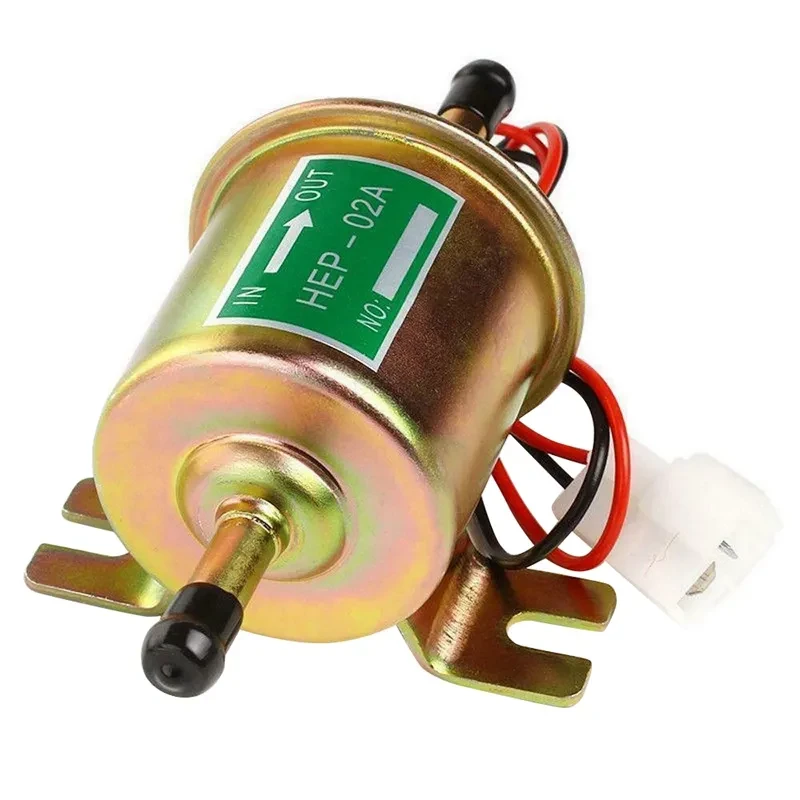 Universal Electric Fuel Pump HEP-02A 12V for Petrol & Diesel