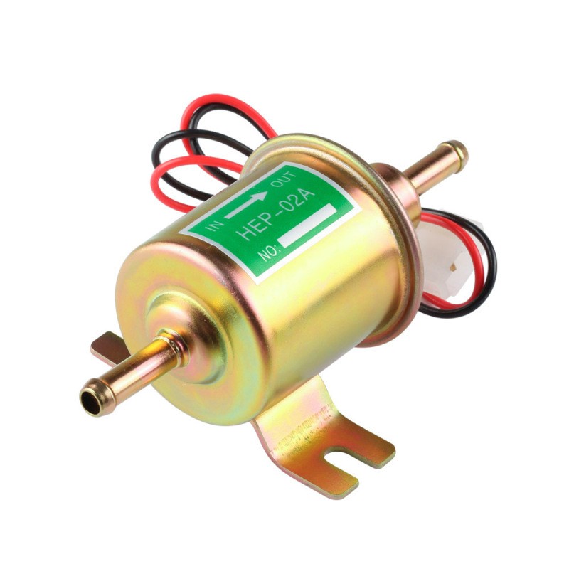 Universal Electric Fuel Pump HEP-02A 12V for Petrol & Diesel
