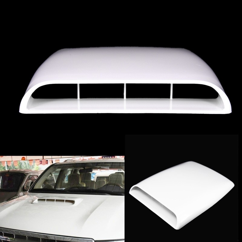 Universal Car Bonnet Hood Scoop – ABS Air Vent Cover Decor