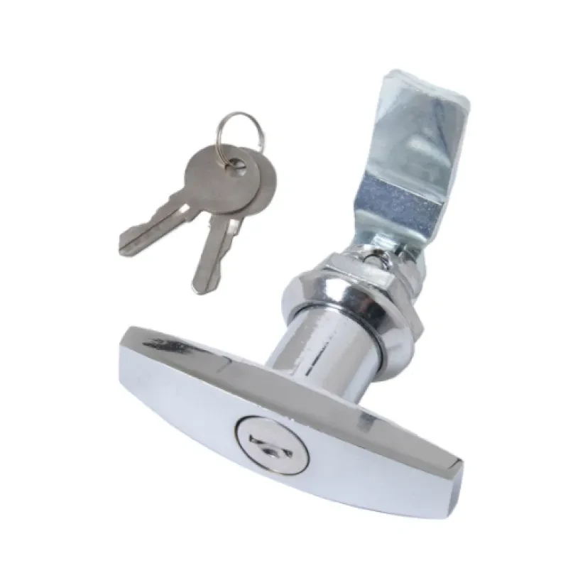 Stainless Steel T Handle Toolbox Lock for Trailer or Truck Box