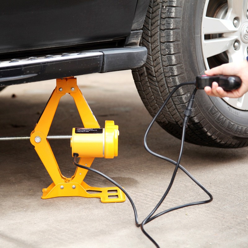 2 Ton Electric Car Jack Kit – Hydraulic Lift Tool with Case