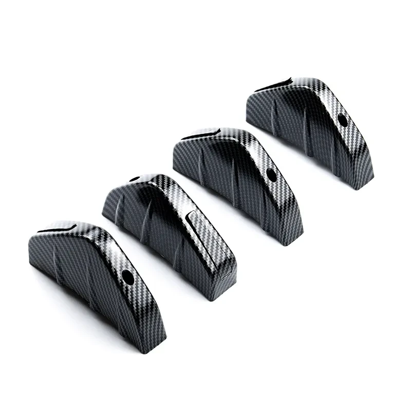 Universal Triangle Rear Spoiler – Carbon Fiber Style Lip Kit