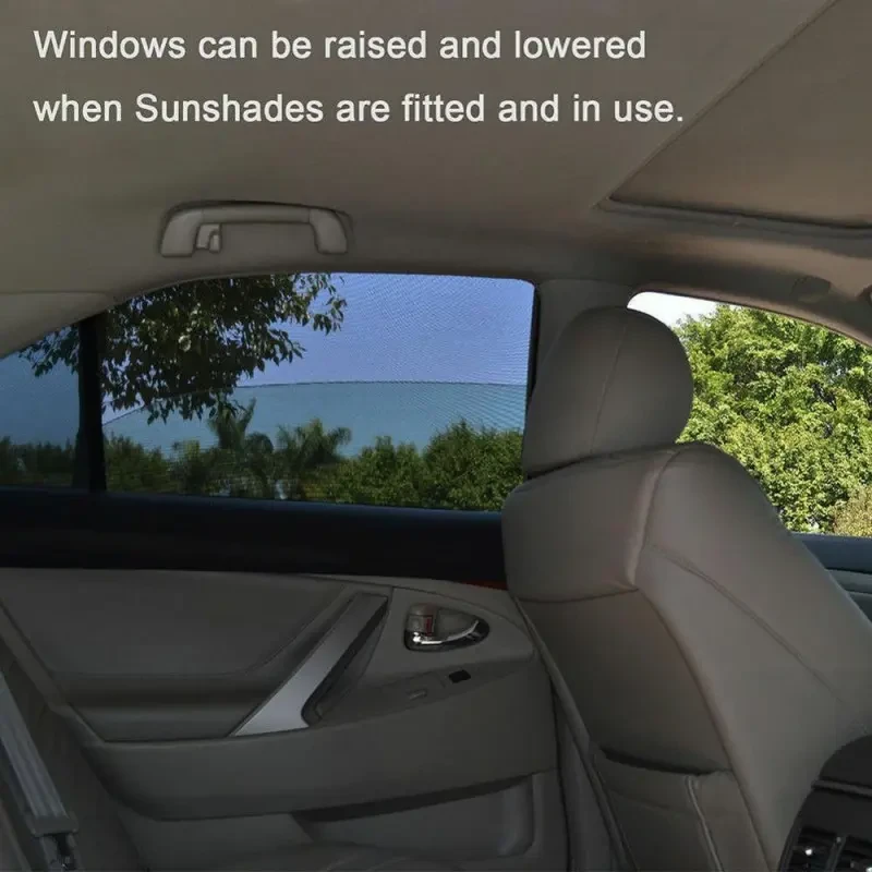 Car Window Sunshade & Mosquito Screen – UV Protective Mesh Covers