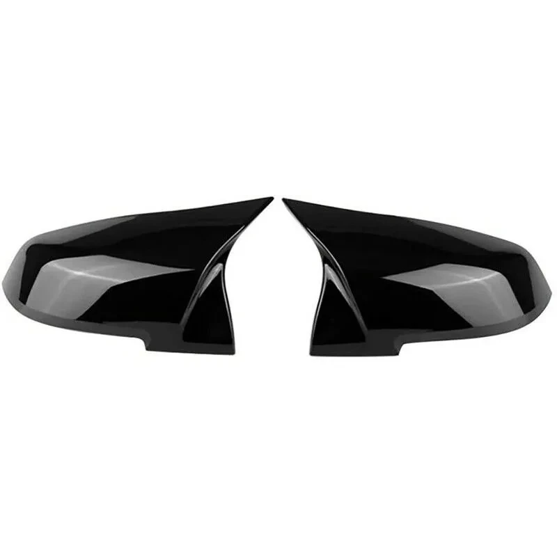 BMW F20 F30 M Style Rearview Mirror Covers – Gloss Black Pair