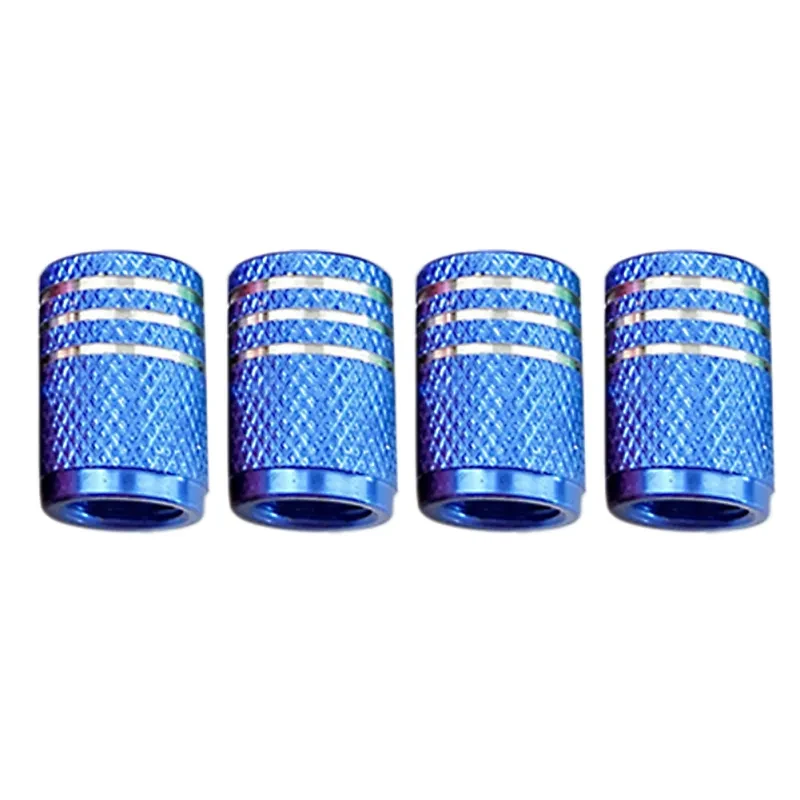 Colored Aluminum Tire Valve Caps – Universal Car Wheel Covers