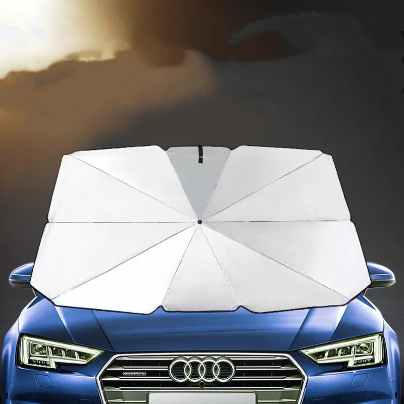 Foldable Car Windshield Sunshade Umbrella – UV Protection Cover
