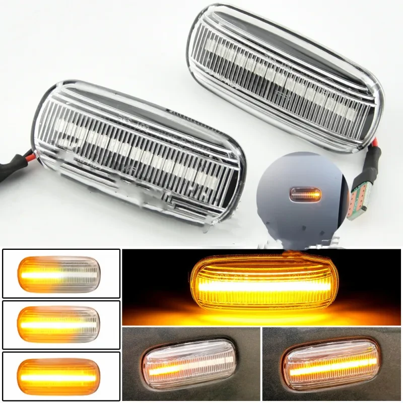 Audi A4 RS4 Flowing Fender Turn Signal Lights | Smoked Side LED