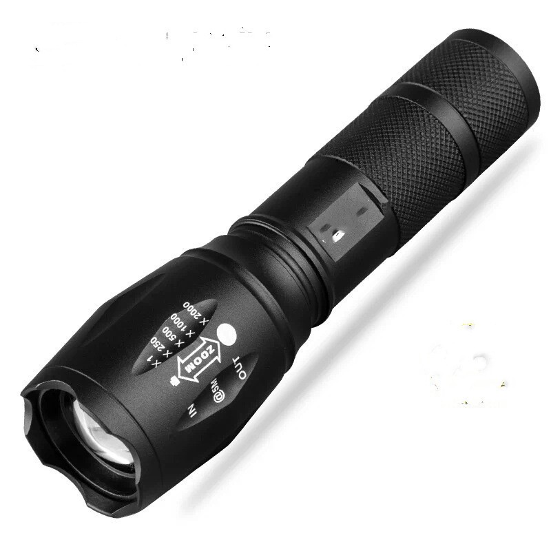 Shustar Rechargeable LED Flashlight Torch for Camping & Outdoor
