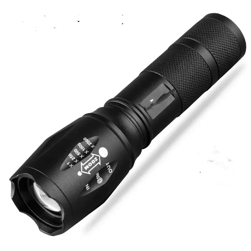 Shustar Rechargeable LED Flashlight Torch for Camping & Outdoor