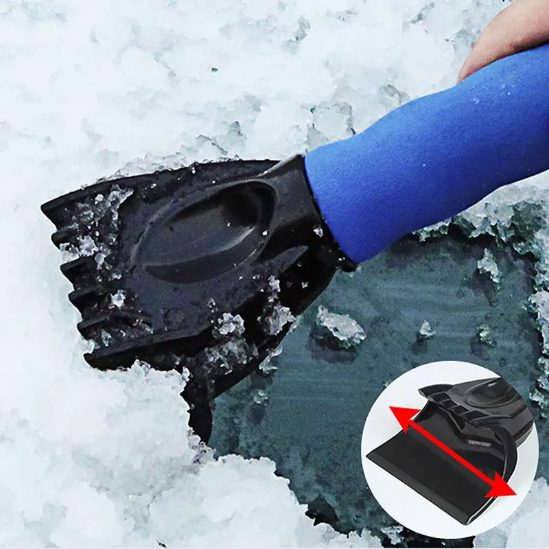 Waterproof Snow Scraper Glove – Fleece-Lined Car Ice Remover