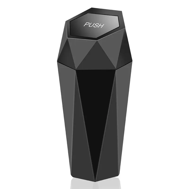 Rhombus Car Trash Can – Compact Storage Bin for Any Vehicle