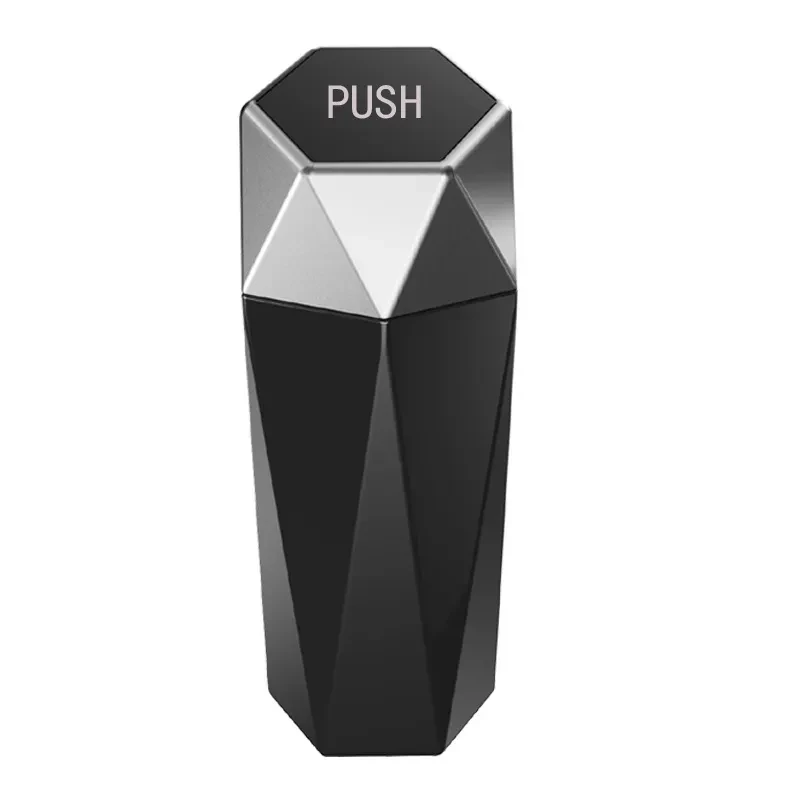 Rhombus Car Trash Can – Compact Storage Bin for Any Vehicle