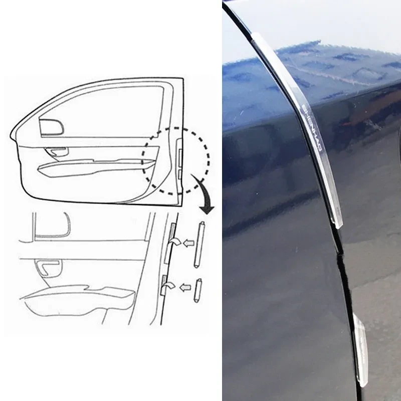 Car Door Edge Guards – 8PCS Anti-Scratch Bumper Corner Protectors